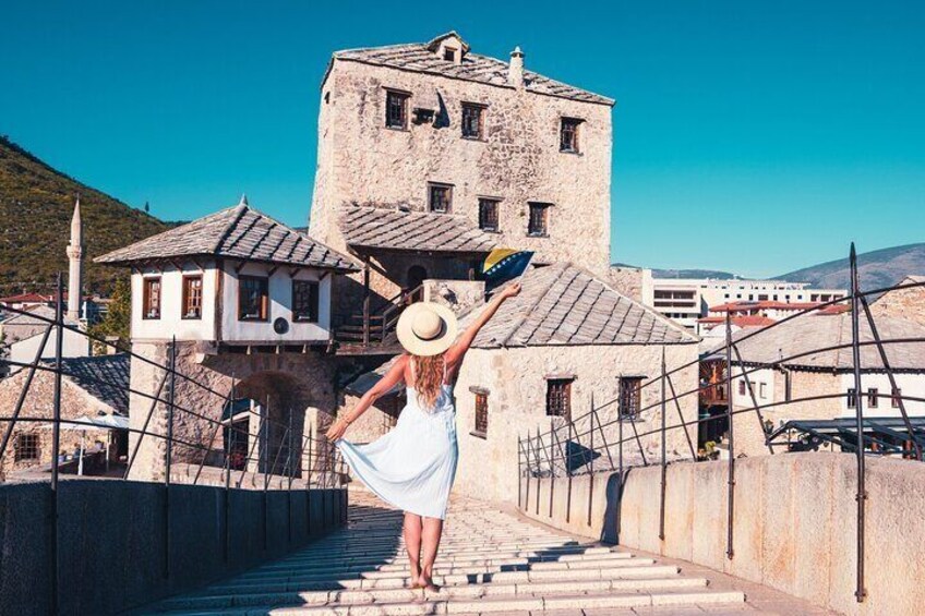 Split to Mostar and Kravice Waterfalls Private Tour from Split