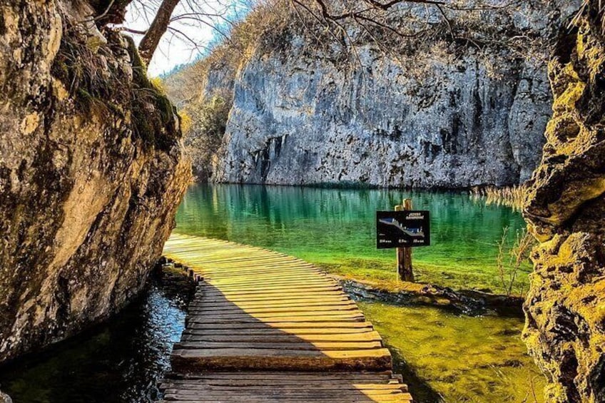 Split to Zagreb with Plitvice Lakes Guided tour