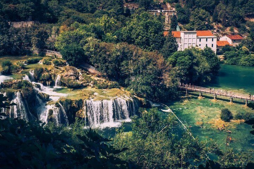 Zadar to Split with Krka National Park Tour