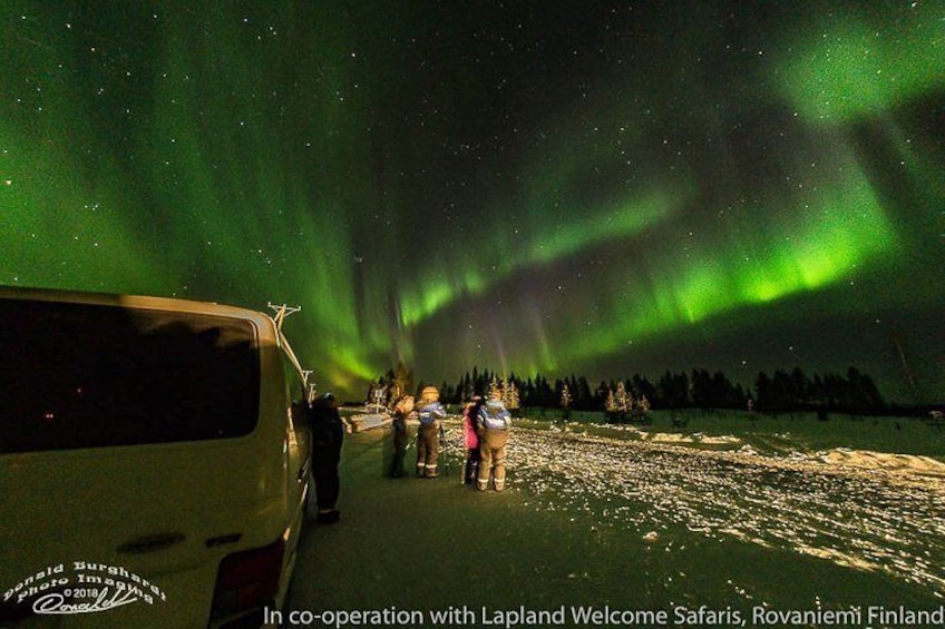 Auroras Northern Lights by Car and on Foot (photographing tour)
