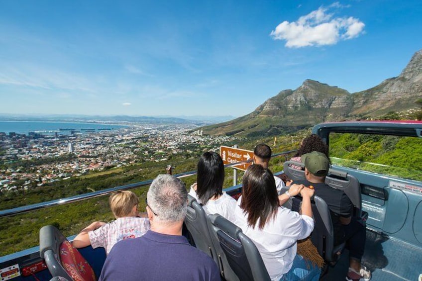The view from the lower Cable Car Station stop