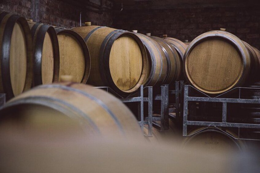Enjoy a cellar tour