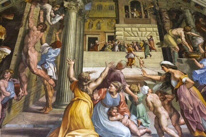 Entire Vatican & Vatacombs: Treasures of the Sistine Chapel 