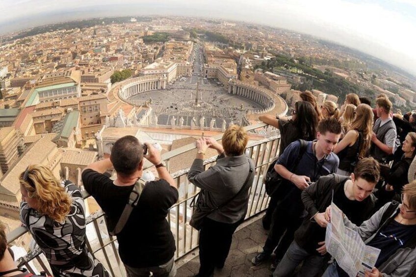 Rome: The Original Entire Vatican Tour & St. Peter's Dome Climb