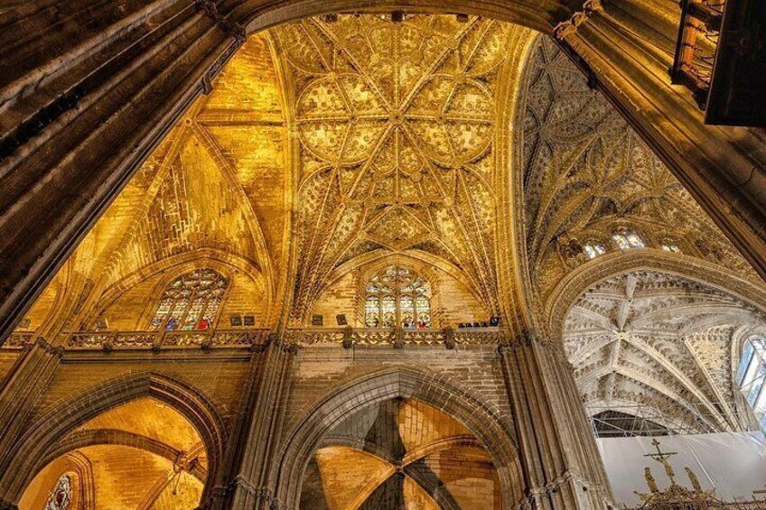 The Cathedral of Seville interior