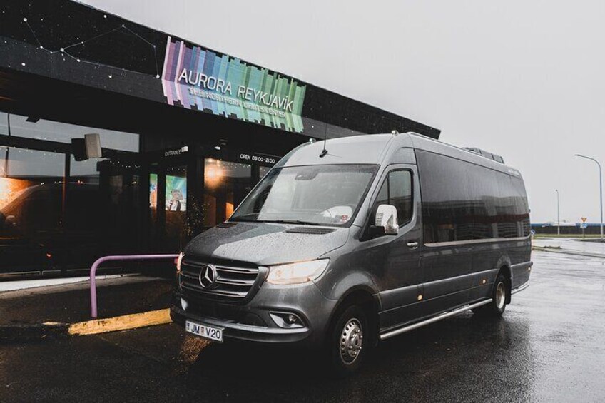 Our Mercedes Sprinter vehicle. Fantastic car.