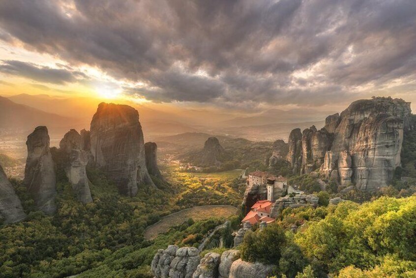 Sunset Meteora Private Photography Tour