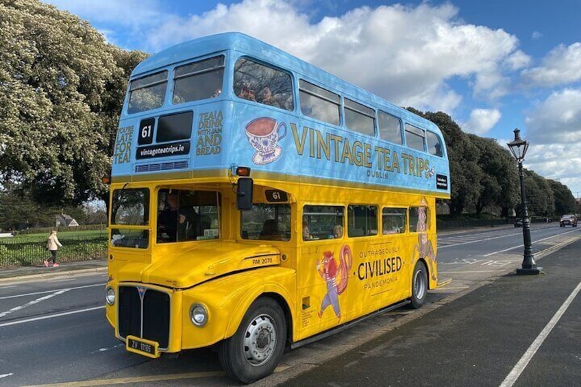 Afternoon Tea Bus Tour in Dublin 