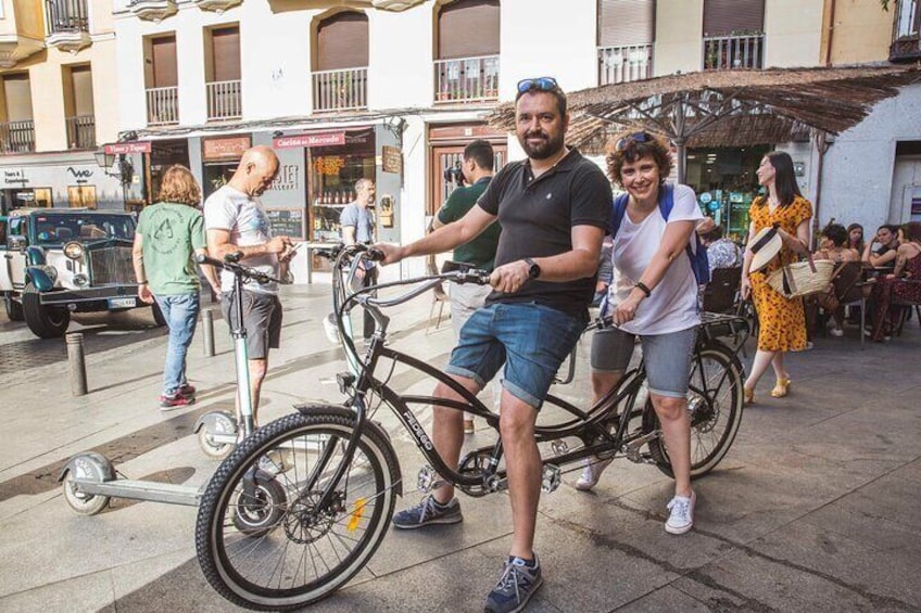 Sightseeing Electric Bike Tour in Madrid