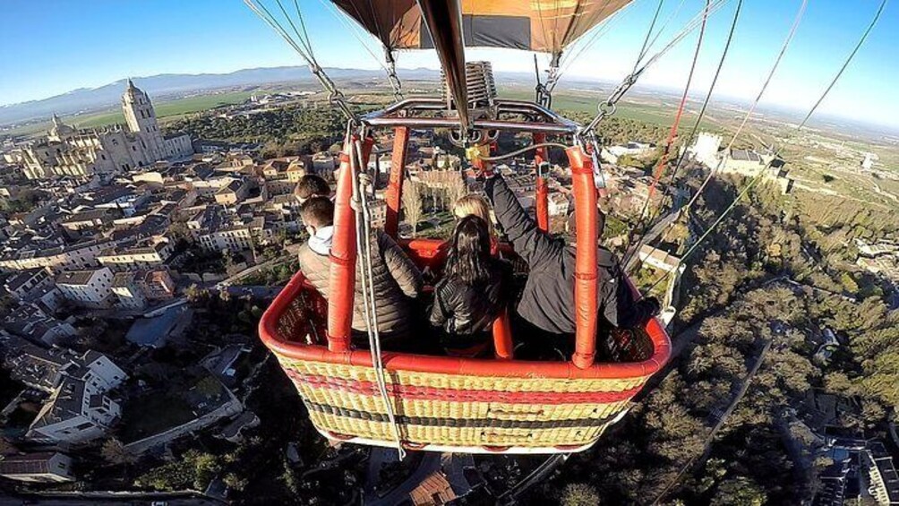 Soaring the old town