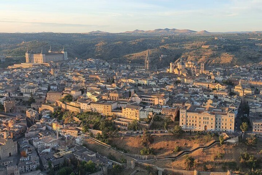 Great view of the old part of the city