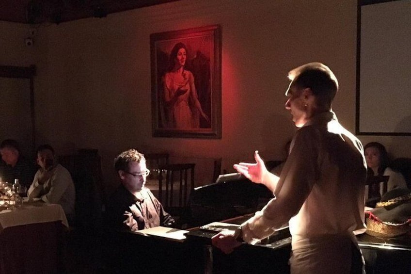 Zarzuela Opera and Dinner at La Castafiore Restaurant in Madrid