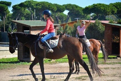 Ruta a caballo con desayuno en la Antigua Roma