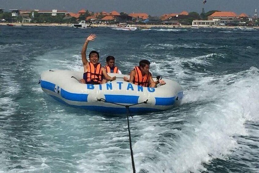 Bali Parasailing Adventure,Banana Boat,Jet Ski and Donut Boat with Transfers