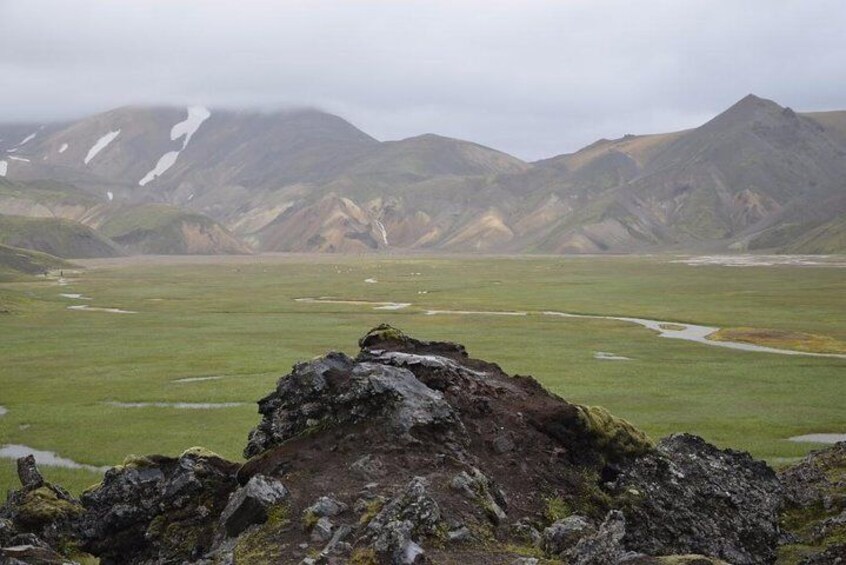 Geothermal Jeep Tour in Landmannalaugar with Hiking 