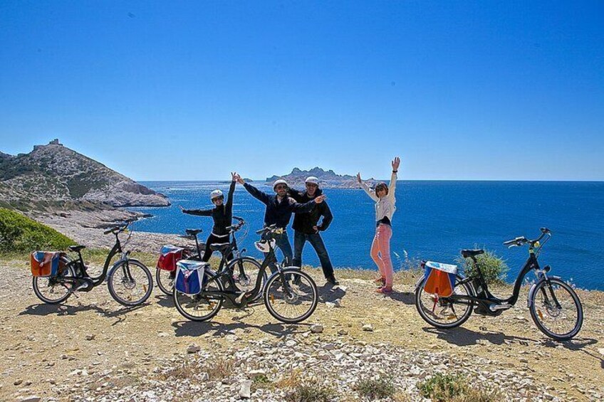 Electric Bike Tour to the Calanques from Marseille