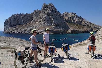 Tour à vélo électrique des Calanques au départ de Marseille