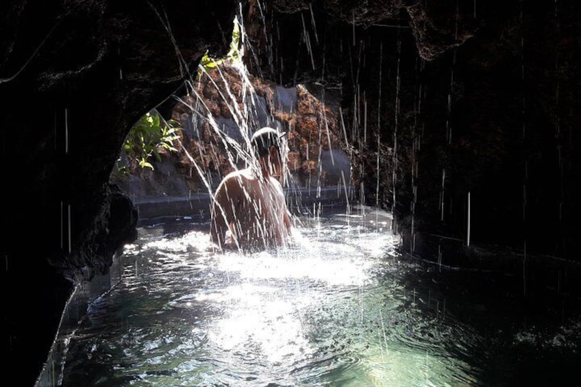 Natural Hot Springs in Batur Volcano