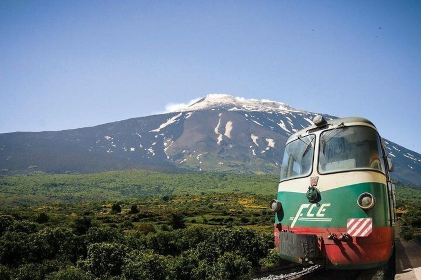 Mount Etna and Gorges Day Trip by 19th Century Railway Ride