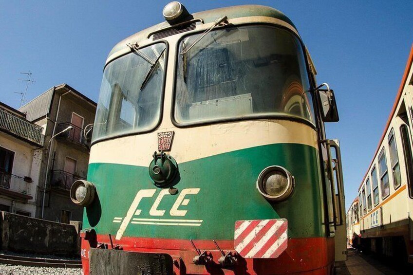 The old Circumetnea train