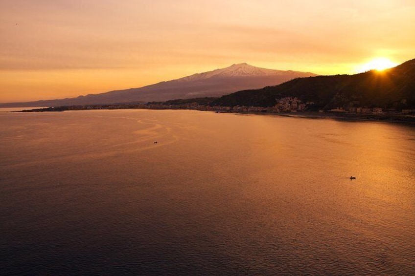 Mount Etna Sunset