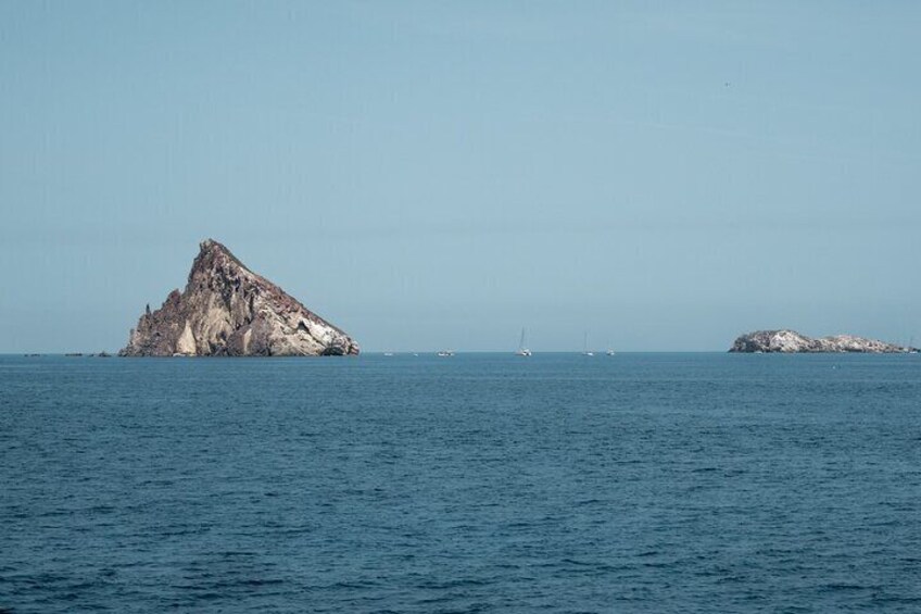 The rocks inf front of Panarea