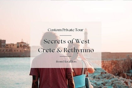 Secrets of West Crete & Rethymno Town Privat tur fra Heraklion