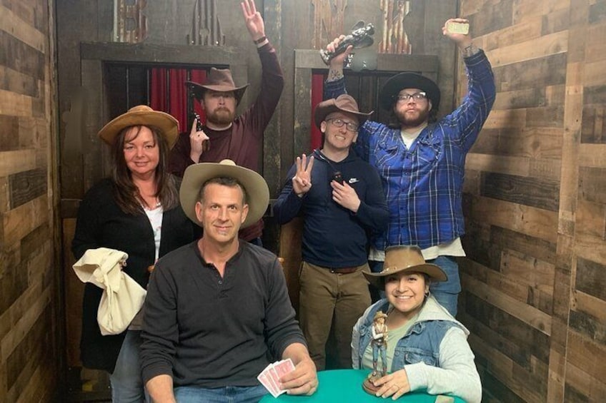 Wild West Heist Interactive Escape Room in Northfield, New Jersey