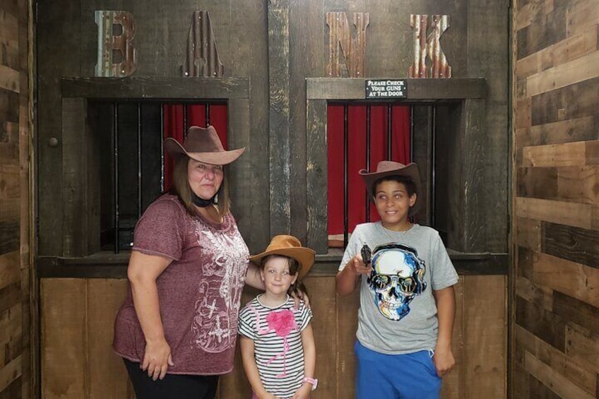 Wild West Heist Interactive Escape Room in Northfield, New Jersey