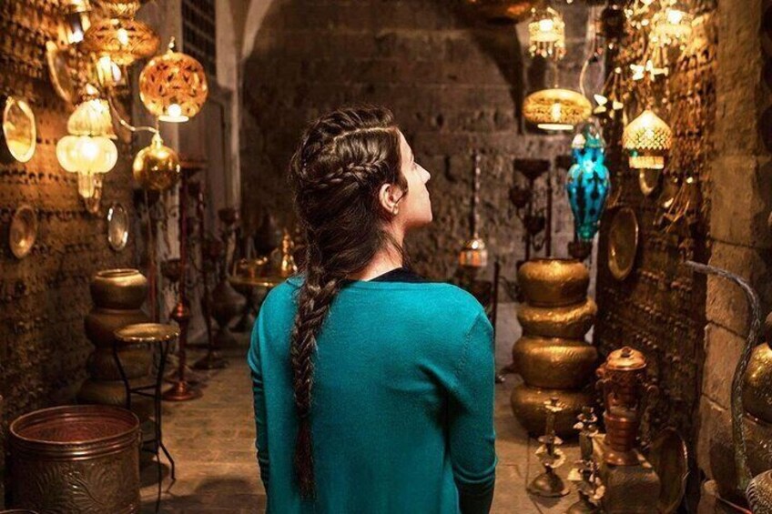 Guided Visit to Cairo's Khan el-Khalili Market and lunch including 