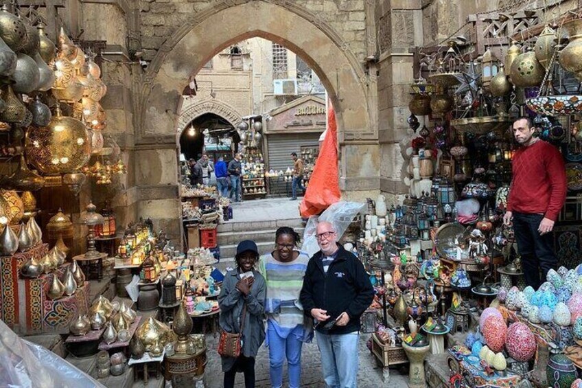 Guided Visit to Cairo's Khan el-Khalili Market and lunch including