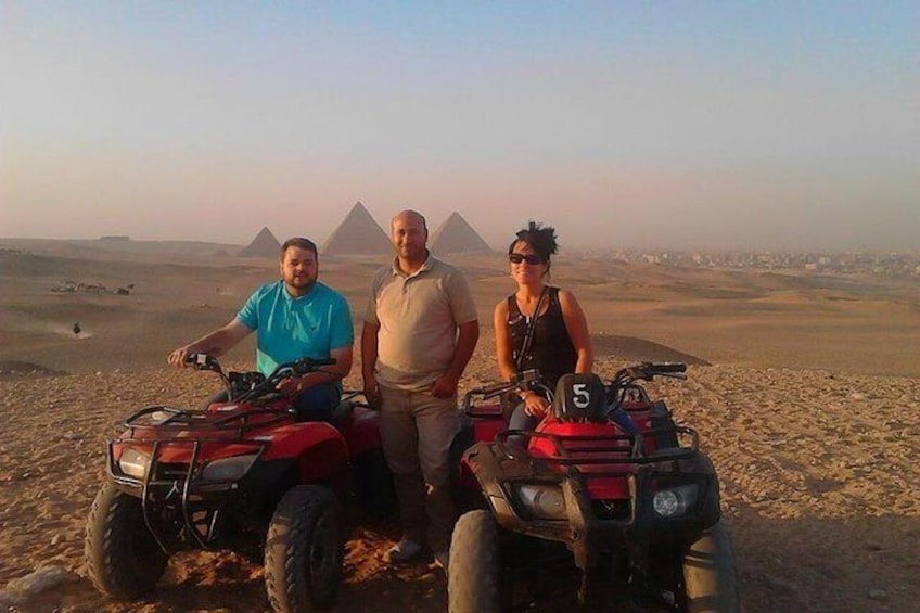 ATV quad bike one hour and Camel ride 2 hours private tour