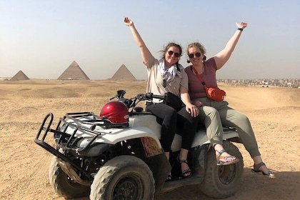 private tour Quad bike ATV ride and sound and light show at Giza