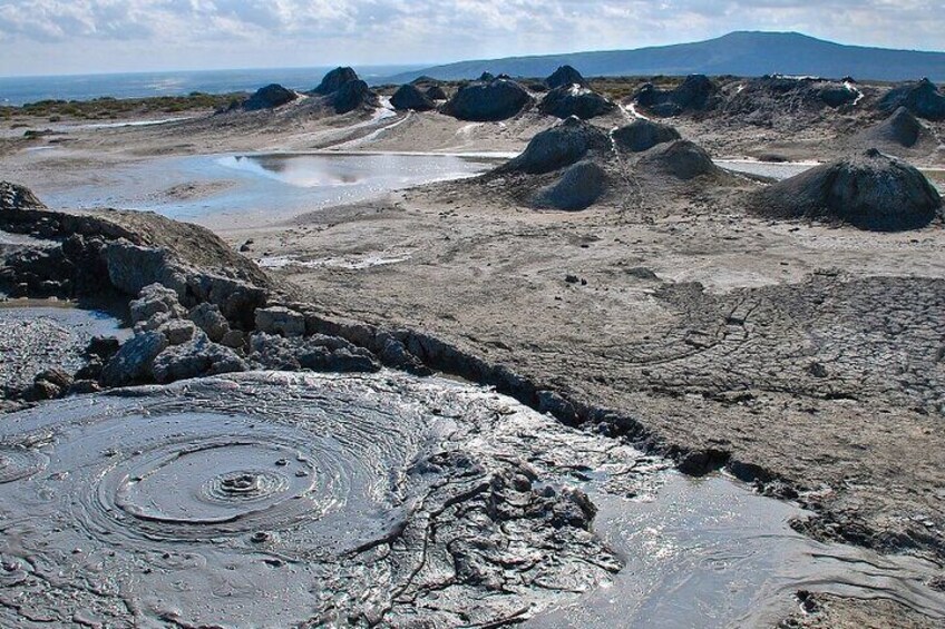 Gobustan-Absheron Tour (volcanoes - 3$, tickets - 15$, lunch- 9$)