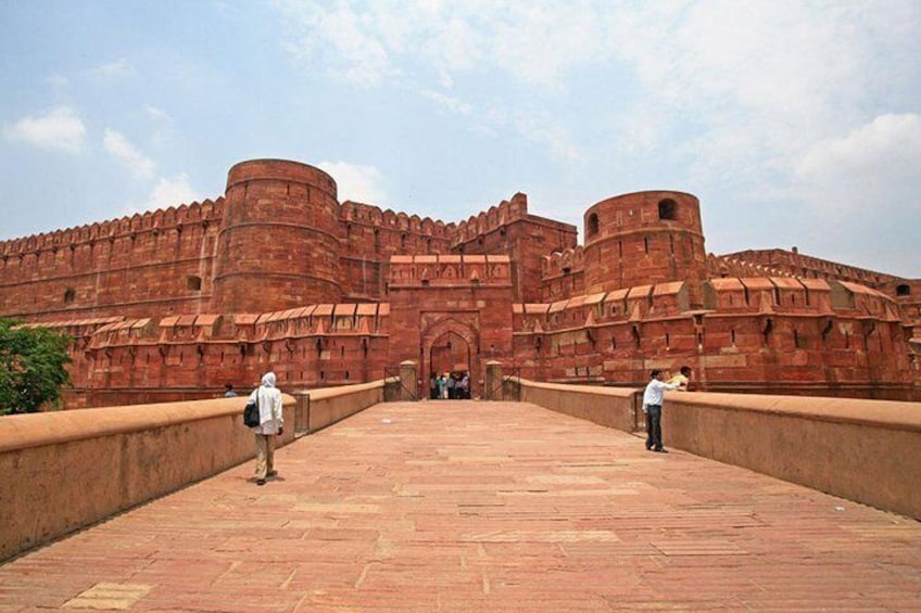 Agra Fort Front View