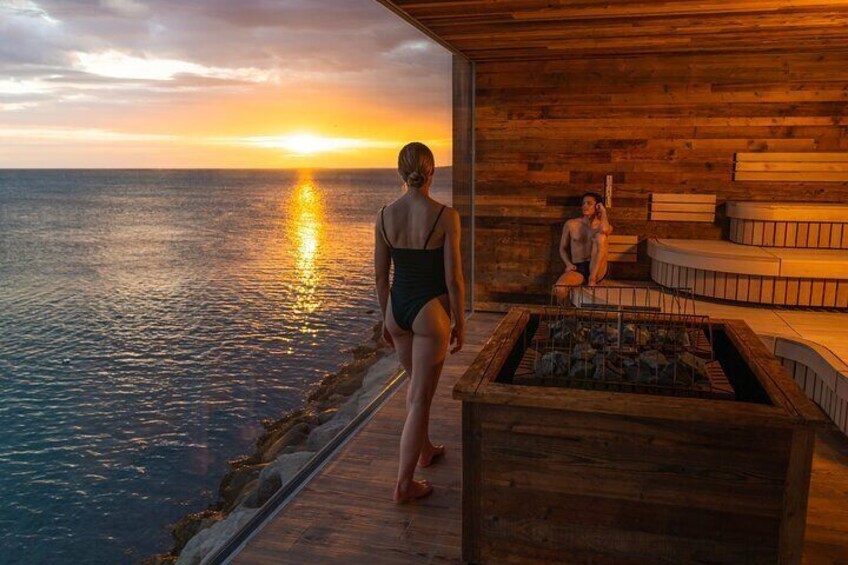 Sky Lagoon sauna