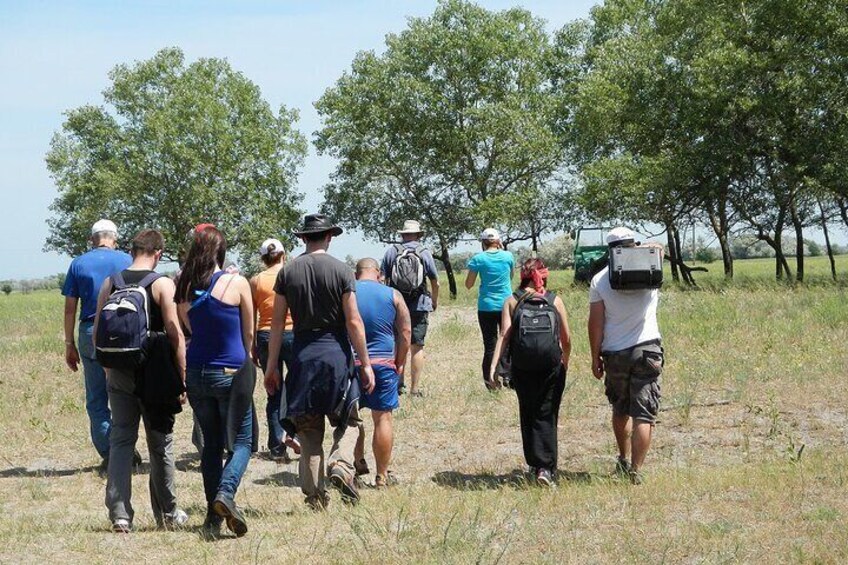 GROUP Guided Day Trip to the Danube Delta, Tulcea - Letea