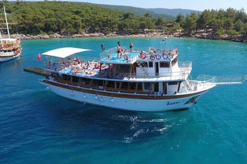 Cleopatra Island Boat Trip, Lunch and Soft Drinks include ,from Marmaris
