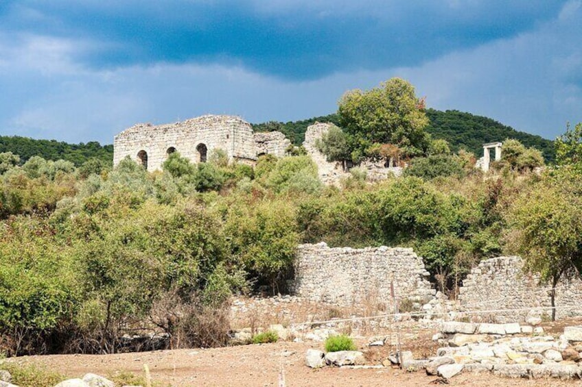Dalyan, the ancient city of Caunos
