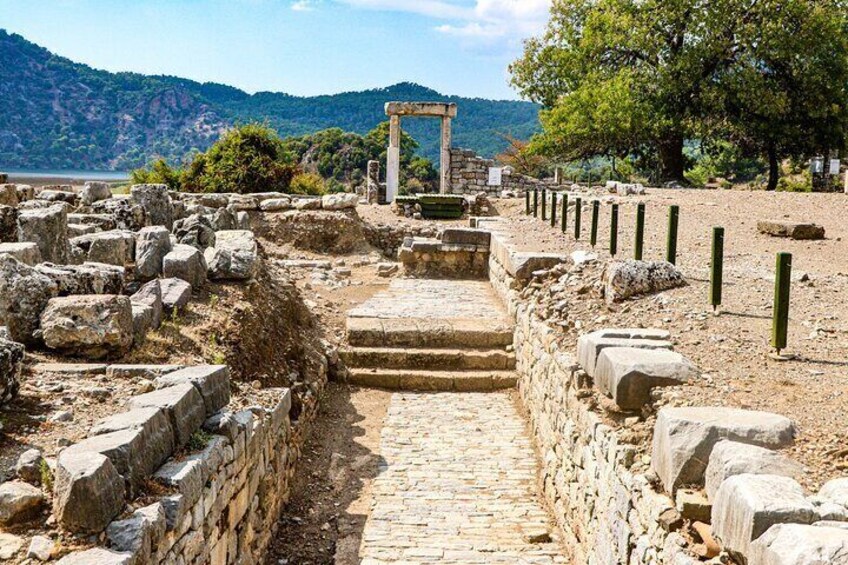 Dalyan, the ancient city of Caunos
