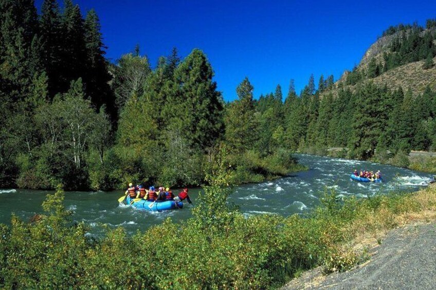 Rafting Adventure at Koprucay Canyon from Side