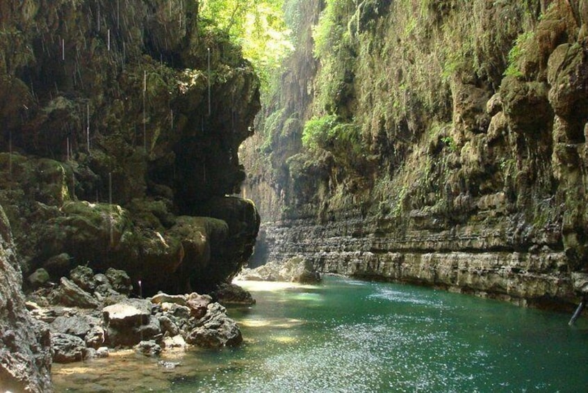 Green Lake and Green Canyon Boat Trip from Side