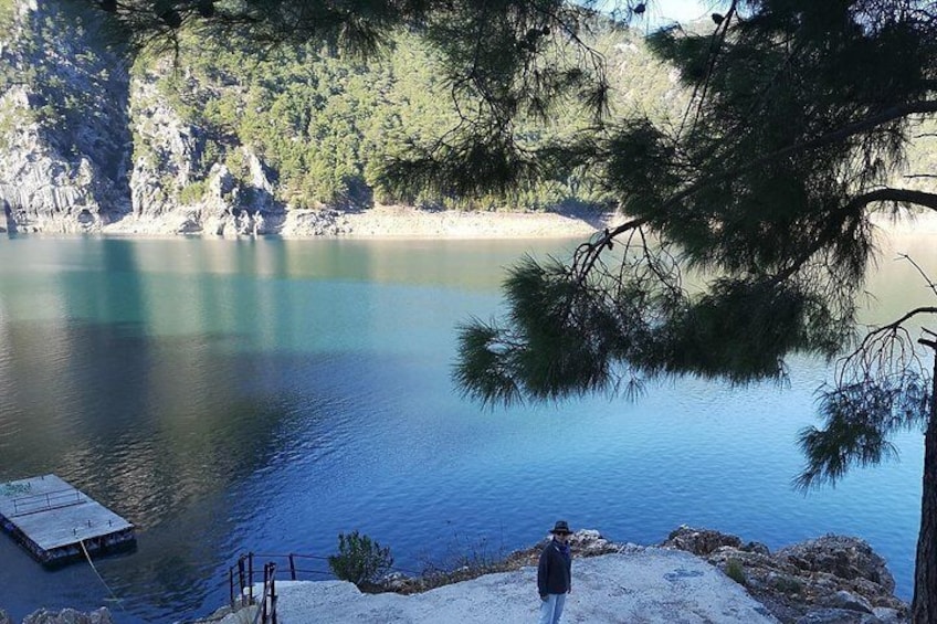 Green Lake and Green Canyon Boat Trip from Side
