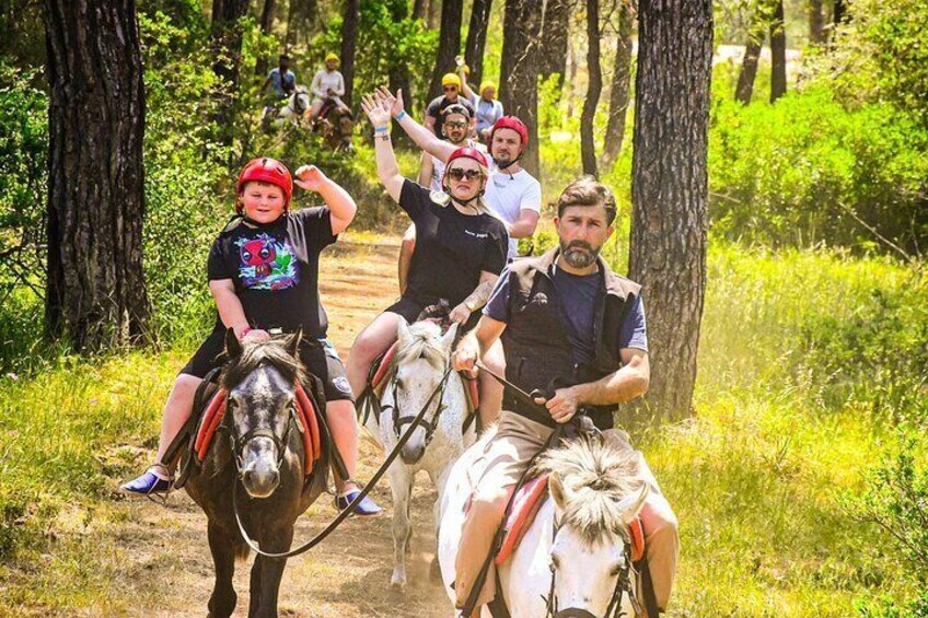 Arbek Travel; Horse Riding around Titreyengol and Sorgun Pine Forest from Side