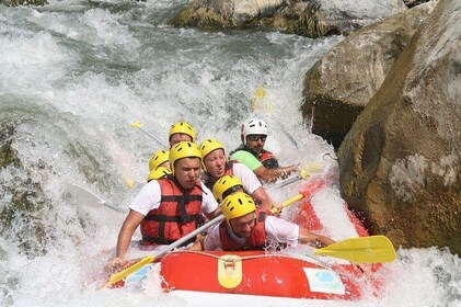 Rafting Adventure at Koprucay Canyon from Side