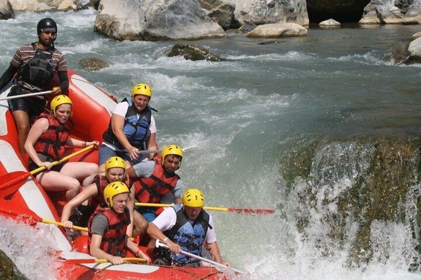 Rafting Adventure at Koprucay Canyon from Side