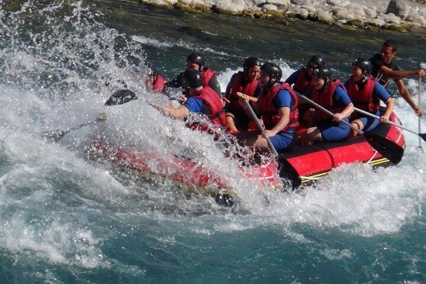 Rafting Adventure at Koprucay Canyon from Side