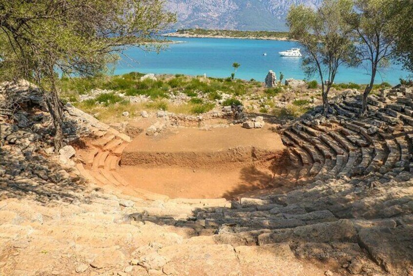 Gokova Boat Trip, with Cleopatra Island from Marmaris and Icmeler