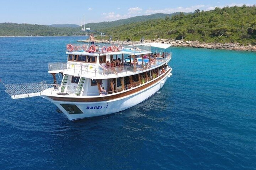 Gokova Boat Trip, with Cleopatra Island from Marmaris and Icmeler