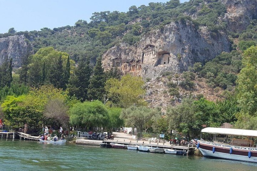 Boat Trip to Dalyan- Caunos Ancient City- Turtle Beach includes Mud bath